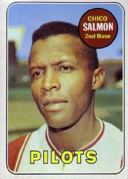1969 Topps Baseball Cards      062      Chico Salmon